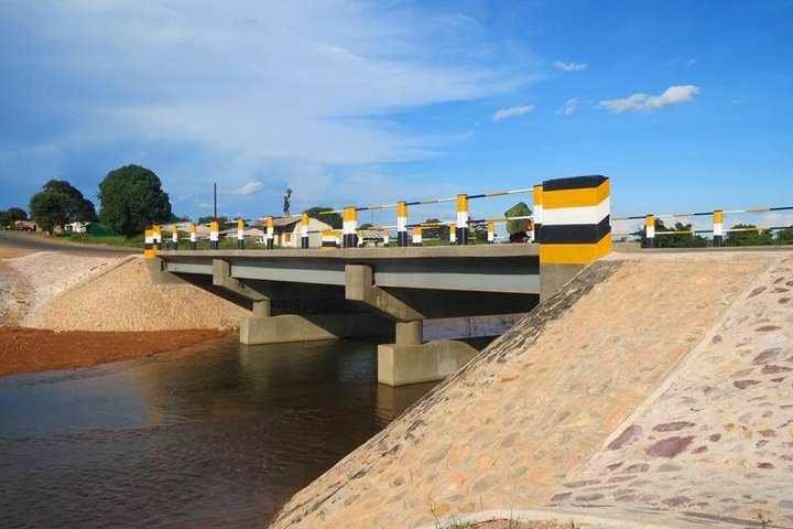 Rehabilitated Lufubu Bridge at Km 50 on the Mansa - Luwingu Road