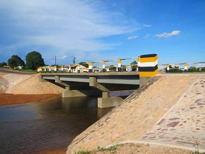 Rehabilitated Lufubu Bridge at Km 50 on the Mansa - Luwingu Road